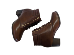 BOTA COTURNO FEM. SALTO MÉDIO MODARE CAFÉ - comprar online