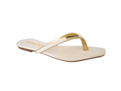 CHINELO FEM. ANNA FLOR OFF WHITE - comprar online