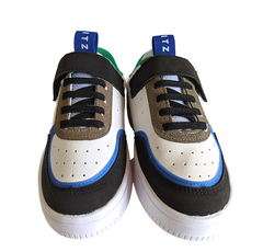 TENIS INF. MASC. MASC VITZ PÉ COM PÉ AZUL PRETO BRANCO - comprar online