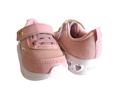 TENIS INF. FEM. FEM MOLEKINHA LED ROSA - loja online