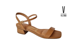 SANDALIA FEM. SALTO VIZZANO CAMEL - comprar online