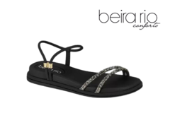 SANDALIA FEM. BEIRA RIO PRETO GRAFITE AURORA - comprar online