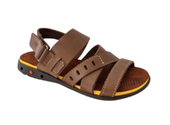 SANDALIA INF. MASC.ITAPUÃ COURO VELCRO TABACO - comprar online