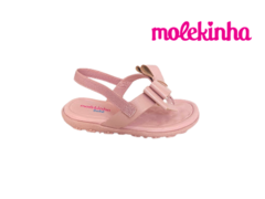 SANDALIA INF. FEM. DEDO MOLEKINHA ROSA