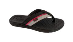 CHINELO MASC. BR SPORT DEDO PRETO VERMELHO CINZA - comprar online