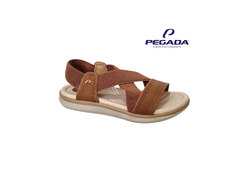 SANDALIA FEM. PEGADA CAMEL