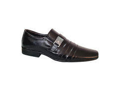 SAPATO SOCIAL MASC. BERTELLI PRETO + MEIA E CINTO - comprar online