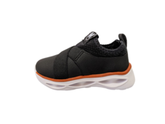 TENIS INF. MASC. LED SLIP ON MOLEKINHO PRETO - loja online