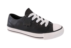 TENIS FEM. STREET STAR COURO PRETO - comprar online