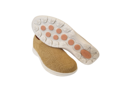 TENIS FEM. SLIP ON MODARE DOURADO - loja online