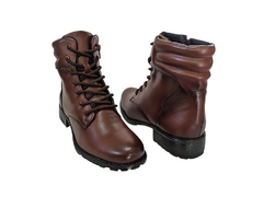 BOTA COTURNO FEM. FELINA CASTANHO - comprar online