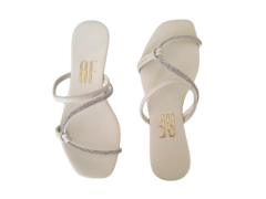 CHINELO FEM. ANNA FLOR OFF WHITE - Sugestiva Calçados