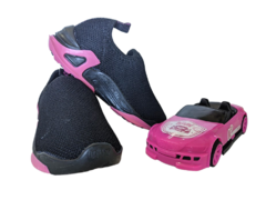 TENIS INF. FEM. KIDY + CARRINHO PRETO ROSA - comprar online