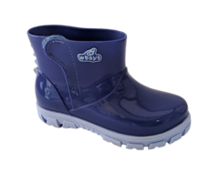 BOTA GALOCHA INF. MASC. WORLD COLORS ROYAL AZUL CÉU - comprar online