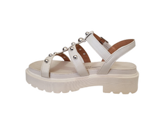 SANDALIA FEM. VIZZANO FLATFORM BRANCO OFF - loja online