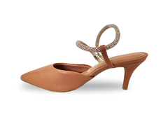 SAPATO SCARPIN FEM. SALTO VIZZANO CAMEL - comprar online