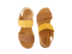 SANDÁLIA FEM. MODARE TAN AMARELO CREME - comprar online