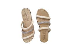 CHINELO FEM. SLIDER BEIRA RIO CREME na internet