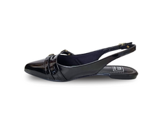 SAPATO SLING BACK FEM. MOLECA PRETO - comprar online