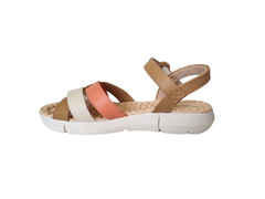 SANDALIA FEM. MODARE CORAL TAN CREME - comprar online