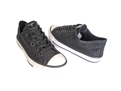 TENIS FEM. STREET STAR PRETO BRILHO