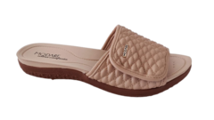 CHINELO FEM. MODARE VELCRO SLIDE BEGE