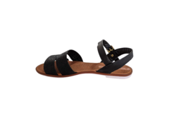 SANDÁLIA FEM. MOLECA PRETO GLITER - comprar online