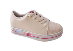 TENIS INF. FEM. MOLEKINHA HOLOGRÁFICO BRANCO OFF - comprar online