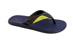 Imagem do CHINELO MASC. BR SPORT DEDO PRETO AMARELO NEON AZUL