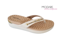 CHINELO FEM. MODARE BRANCO OFF - Sugestiva Calçados