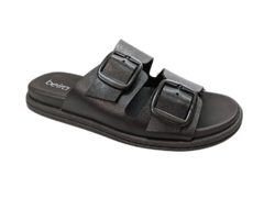 CHINELO FEM. SLIDE FIVELA BEIRA RIO PRETO