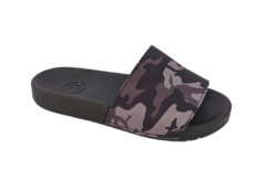 CHINELO INF. MASC. MOLEKINHO SLIDE PRETO CAMUFLADO