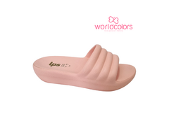 CHINELO NUVEM INF. FEM. WORLD COLORS NUDE - Sugestiva Calçados