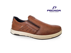 SAPATENIS CASUAL MASC. PEGADA PINHAO BROWN