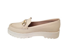 SAPATILHA MOCASSIM FEM. MODARE CREME - comprar online