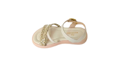 SANDALIA INF. FEM. WORLD COLORS OFF WHITE - comprar online