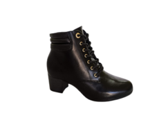 BOTA COTURNO FEM. SALTO MÉDIO MODARE PRETO - comprar online