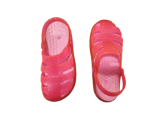 BABUCHE INF. FEM. PAMPILI GLEE ROSA GITTER - comprar online