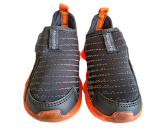 TENIS INF. MASC. MASC PÉ COM PÉ BUBBLE LED PRETO LARANJA - comprar online