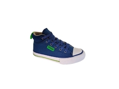 TENIS INF. MASC. BOTINHA DIVERSÃO AZUL ROYAL VERDE