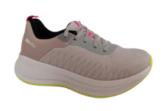 TENIS FEM. ACTVITTA BRANCO CINZA - loja online