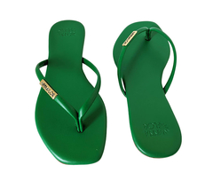 CHINELO FEM. DEDO ANNA FLOR TREVO VERDE MENTON - comprar online