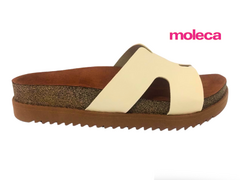 CHINELO BIRKEN FEM. MOLECA BRANCO OFF