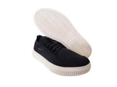 TÊNIS MASC. SLIP ON ACTVITTA KNIT PRETO - Sugestiva Calçados