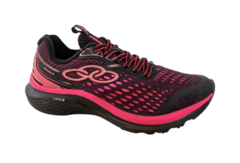 TENIS FEM. OLYMPIKUS DECOLA PRETO ROSA CHOQUE - comprar online