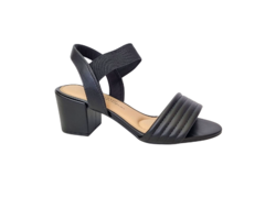 SANDALIA FEM. SALTO MODARE PRETO - comprar online