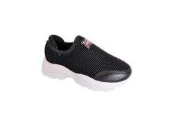 TENIS INF. FEM. SLIP ON MOLEKINHA PRETO