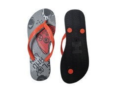 Imagem do CHINELO INF. MASCULINO MOLEKINHO LARANJA PRETO