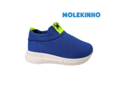 TENIS INF. MASC. SLIP ON MOLEKINHO AZUL COBALTO na internet