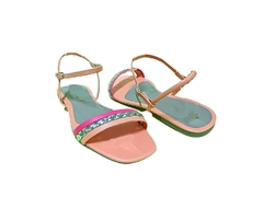 SANDÁLIA FEM. RASTEIRA RAQUEL DIAS OURO ALOHA NECTAR - comprar online